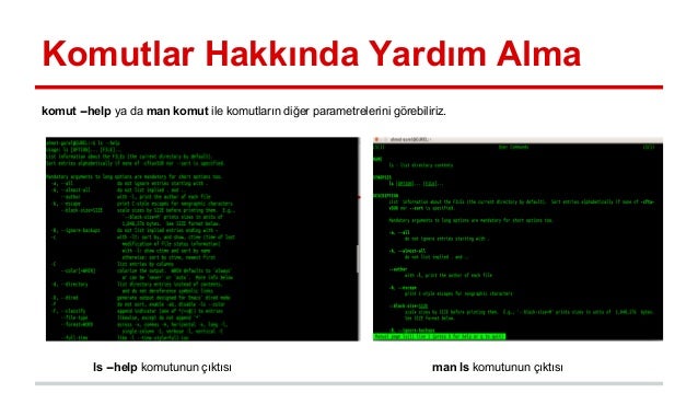 Linux sürümünün nasıl bulunacağı, temel komutlar Linux sürümünün nasıl bulunacağı, temel komutlar